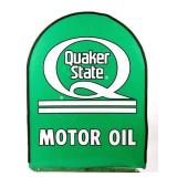 Quaker State Motor Oil Double Sided Sign