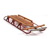 Flexible Flyer Metal and Wood Snow Sled