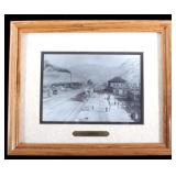 1913 Missoula Montana Framed Photograph