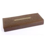 Leather Embossed Cigarette Case