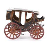 Early Folk Art Western Tin Stage Coach