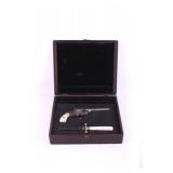 Traveling-Desk Cased Forehand Co Revolver & Dagger