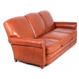 Edward H. Bohlin Authentic Leather Couch