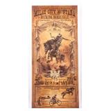 Miles City Bucking Horse Sale Poster Bob Coronato