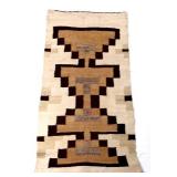 Navajo Crystal Pattern Hand Woven Rug