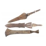 Collection of 19th Century Kuba Kingdom Swords