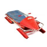 Bob -O- Link Bobsled With padding c. 1940