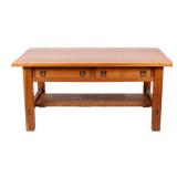 Arts & Craft Mission Quarter Sawn Oak Desk 1911-20