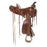 Jack Connolly Livingston, MT Custom Saddle c.1929-