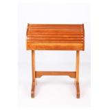 Cherry Wood Saddle Stand
