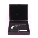 Traveling-Desk Cased Forehand Co Revolver & Dagger