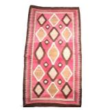 Navajo Ganado Pattern Wool Rug c. 1800-1900