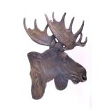Rick Rowley Original Moose Bronze Sculpture
