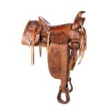 Charles P. Shipley Tooled Saddle 1890-1910