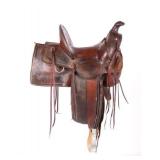 W. B. Ten Eyck Saddle Montana Territory c. 1880