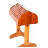 EXCELLENT Custom Cherry Wood Saddle Stand