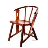 Old Hickory Bent-Back Chair circa 1900-