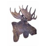 Rick Rowley Original Moose Bronze Sculpture