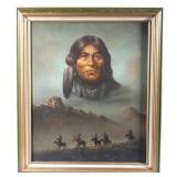 Native American Portrait & Landscape By Kenneth