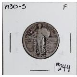 1930-S  Standing Liberty Quarter   F