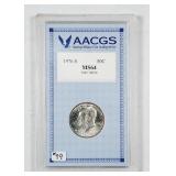 1976-S  Kennedy Half Dollar   AACGS MS-64