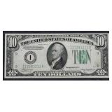 1934-A  $10 Federal Reserve Note   XF