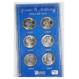 2 year set of Susan B. Anthony Dollars
