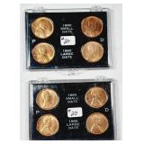 2 sets  1960 SD & LD  Lincoln Cents
