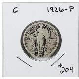 1926-P  Standing Liberty Quarter   G
