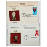 5  First Day Issue  PSC  Gold Stamp replica