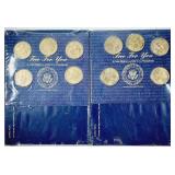 Coin History of U.S. Presidents  31 brass medals