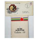Bill Hickok .925 medal & 1982 Worlds Fair medals