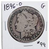 1896-O  Morgan Dollar   G