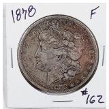 1878  Morgan Dollar   F