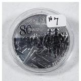 2024  D-Day  80 Years  1 oz .999 silver round