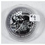 2024  Red State Mint  1 oz .999 silver round