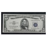 1953  $5 Silver Certificate   Gem CU