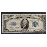 1934  $10 Silver Certificate   VG