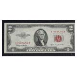 1953-C  $2 Legal Tender Red Seal   Gem CU