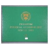 Series 2003 Premium $2 FRN Collectors 12-note set