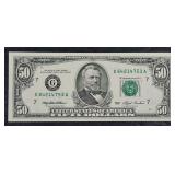 1993  $50  Federal Reserve Note   CU