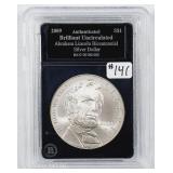 2009-P  Abraham Lincoln Comm. Silver Dollar  BU