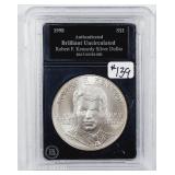 1998-S  Robert Kennedy Comm. Silver Dollar  BU
