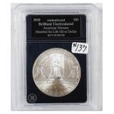 2010-W  Disabled Veterans for Life Comm. Dollar BU