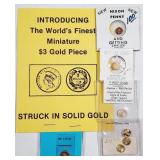 Group of 7  Miniature coins