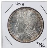 1898  Morgan Dollar   AU+