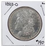1883-O  Morgan Dollar   AU