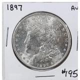 1897  Morgan Dollar   AU