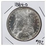 1884-O  Morgan Dollar   AU+