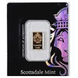 Scottsdale Gold   2 Grams .9999 fine gold bar